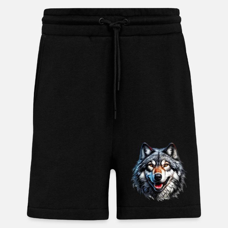 Wolf - Shorts - made by SPREAD - SOLID BLACK