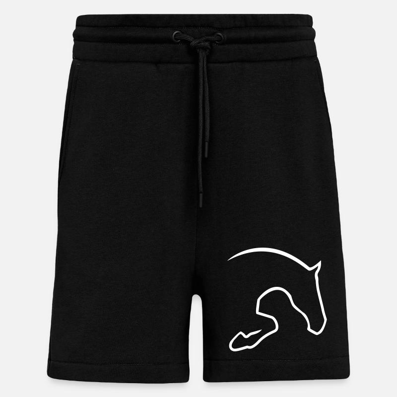 Springpferd - Shorts - made by SPREAD - SOLID BLACK
