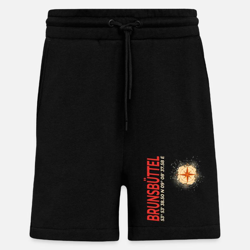 Brunsbüttel - Shorts - made by SPREAD - SOLID BLACK
