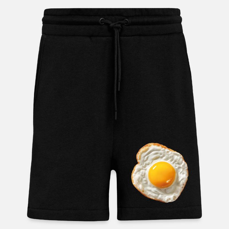 Spiegelei - Shorts - made by SPREAD - SOLID BLACK