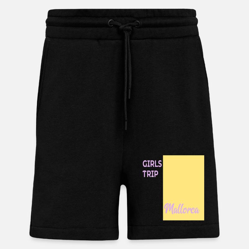 Mädchen Mallorca - Shorts - made by SPREAD - SOLID BLACK