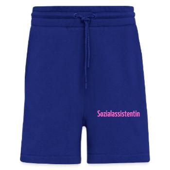 Sozialassistentin Sozialassistent Pflege Erziehung - Shorts - made by SPREAD - Iconic Blue - Vorne