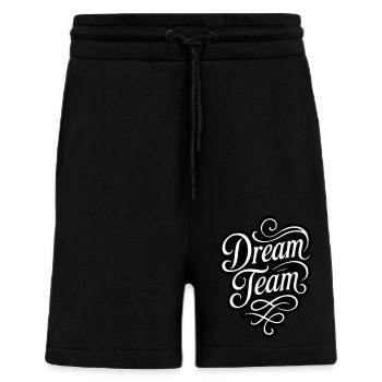 Dream Team - Shorts - made by SPREAD - SOLID BLACK - Vorne