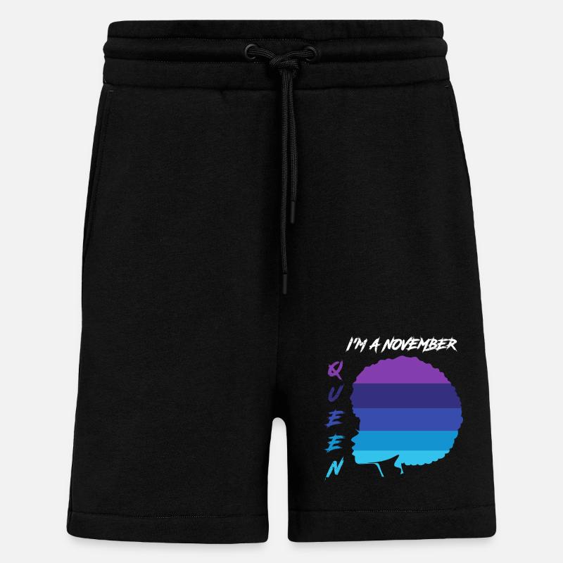 Sternzeichen Skorpion - Shorts - made by SPREAD - SOLID BLACK
