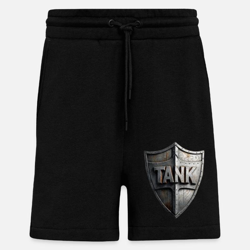 Tank - Shorts - made by SPREAD - SOLID BLACK