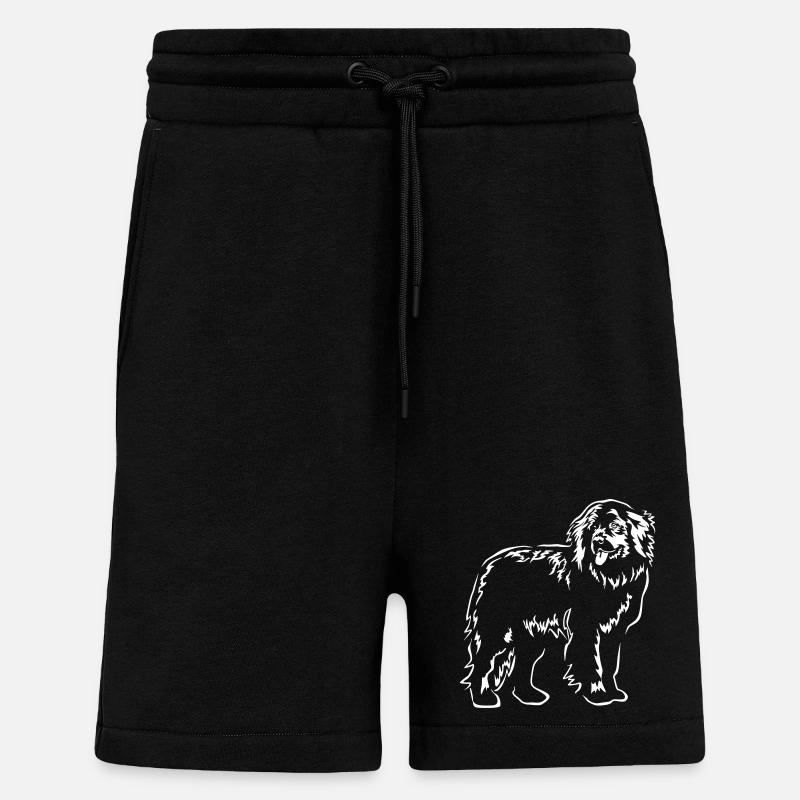 Neufundländer "Black Edition" - Shorts - made by SPREAD - SOLID BLACK