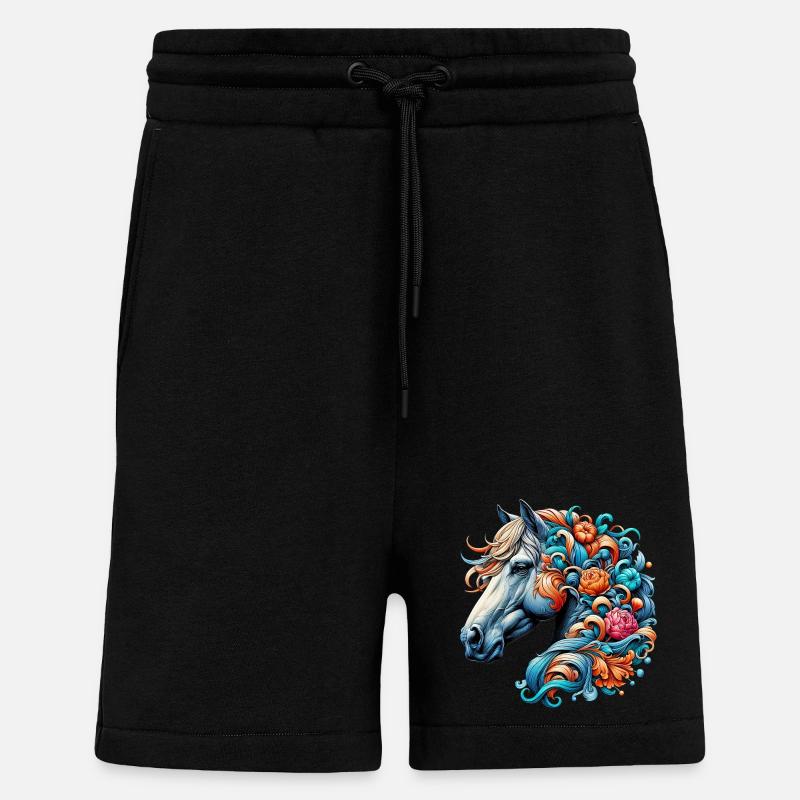 Pferd - Shorts - made by SPREAD - SOLID BLACK