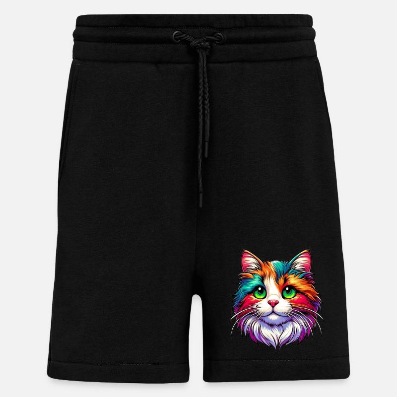 Katze - Shorts - made by SPREAD - SOLID BLACK