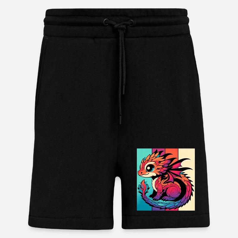 Drache - Shorts - made by SPREAD - SOLID BLACK