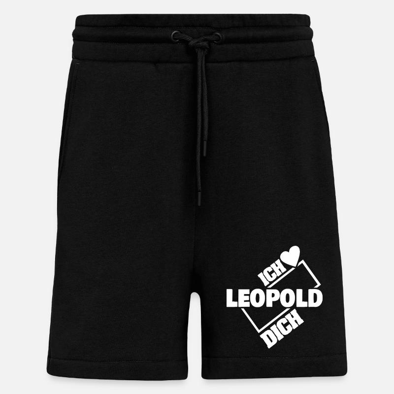 Liebe Leopold - Shorts - made by SPREAD - SOLID BLACK