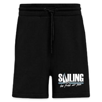 Sailing - Shorts - made by SPREAD - SOLID BLACK - Vorne