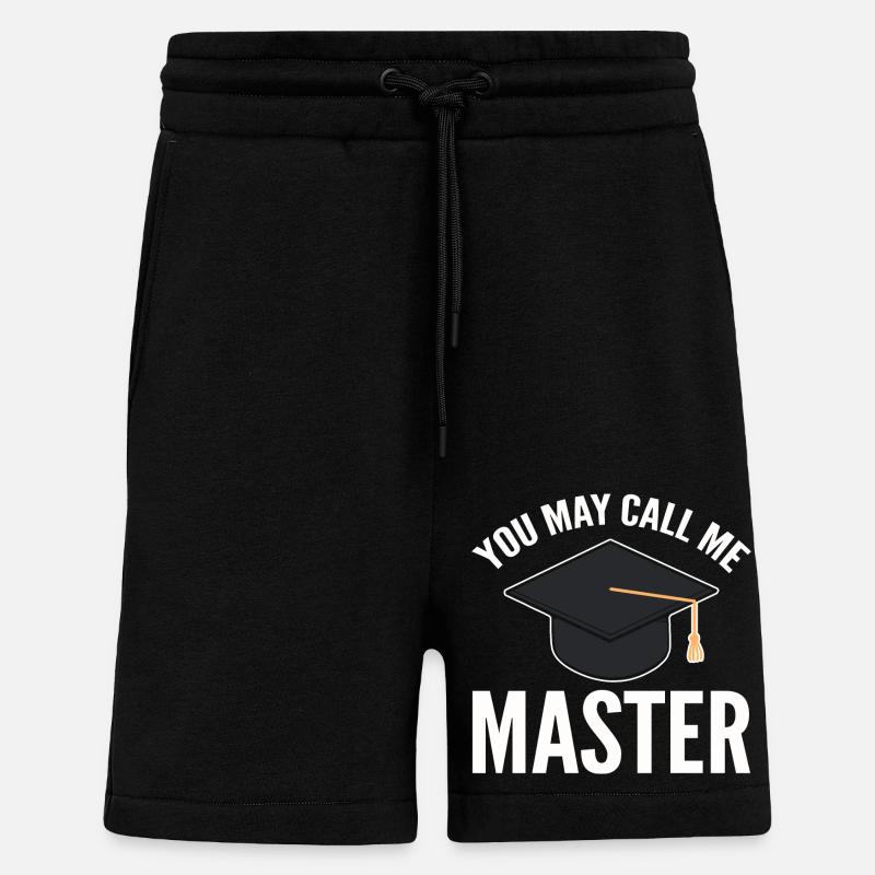 Master's Degree Graduation Ceremony - Shorts - made by SPREAD - SOLID BLACK