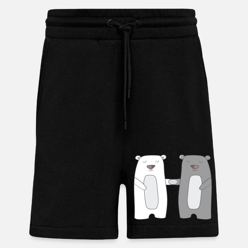 Bären - Shorts - made by SPREAD - SOLID BLACK