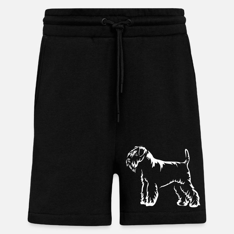 Schnauzer "Black Edition" - Shorts - made by SPREAD - SOLID BLACK