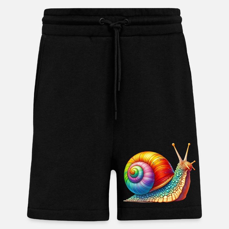 Schnecke - Shorts - made by SPREAD - SOLID BLACK