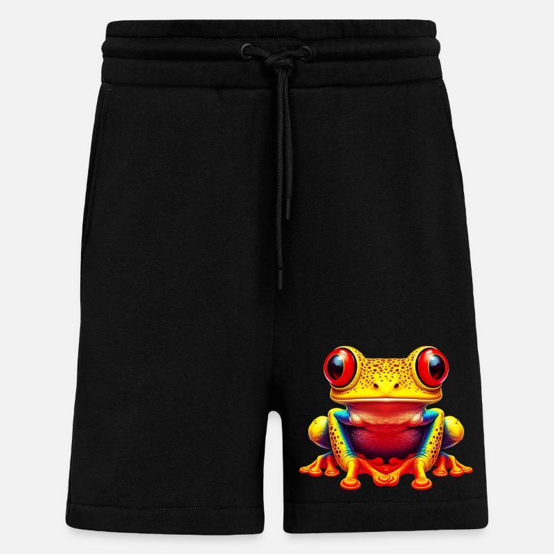 Frosch - Shorts - made by SPREAD - SOLID BLACK