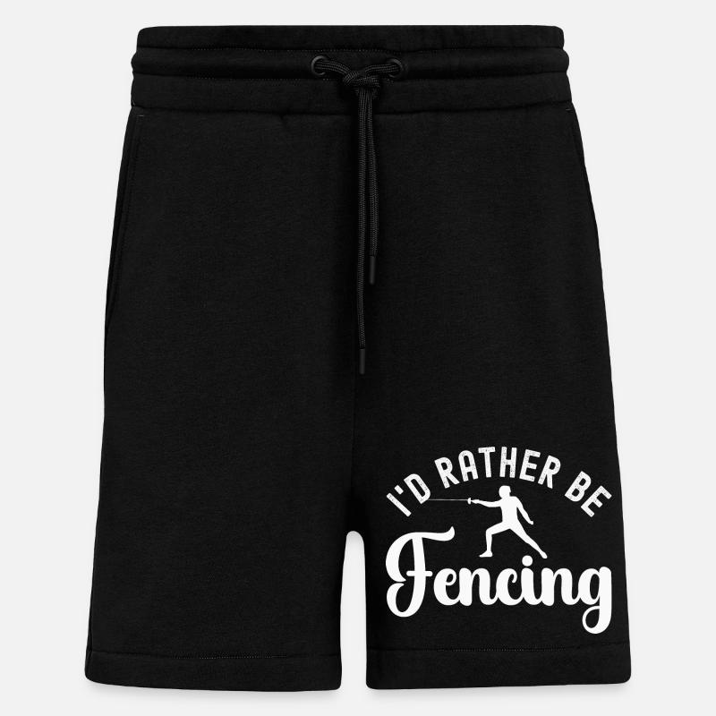 Fechten Fechter - Shorts - made by SPREAD - SOLID BLACK