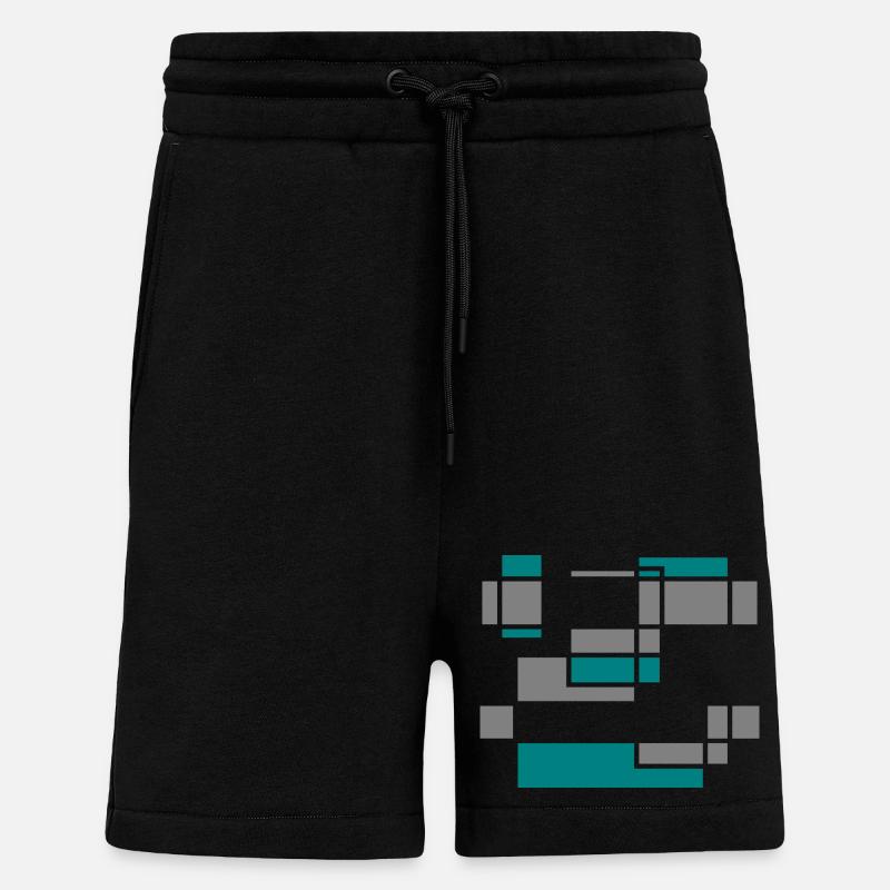 Graphique n° 2 - Short bio décontracté fabriqué en UE - SOLID BLACK