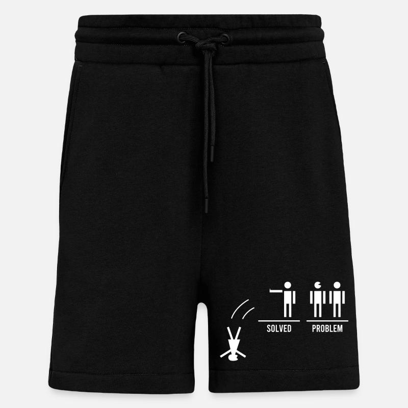 Funny - Shorts - made by SPREAD - SOLID BLACK