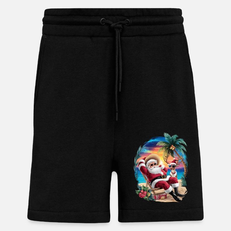 Weihnachten im Juli - Shorts - made by SPREAD - SOLID BLACK