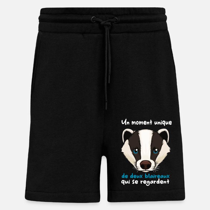Dachs-Humor - Shorts - made by SPREAD - SOLID BLACK