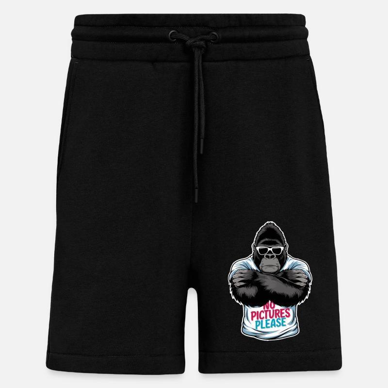 Keine Bilder bitte - Shorts - made by SPREAD - SOLID BLACK