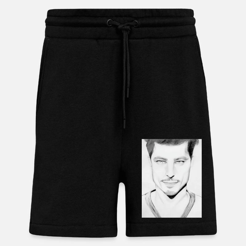 Handsome - Short bio décontracté fabriqué en UE - SOLID BLACK