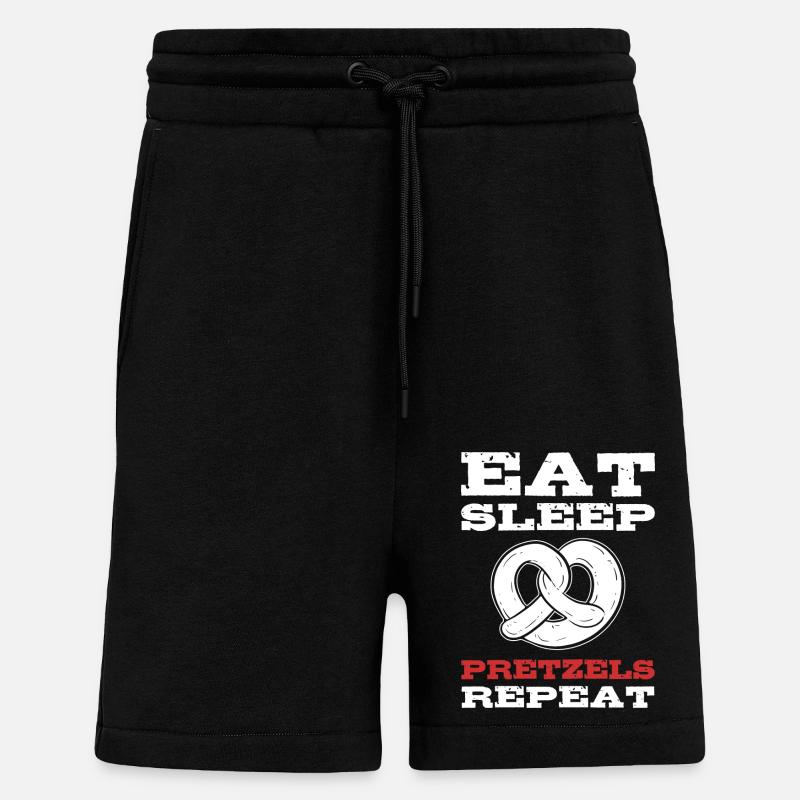 Brezel - Shorts - made by SPREAD - SOLID BLACK