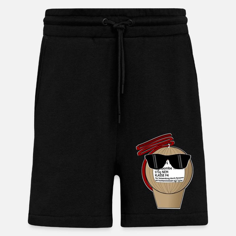 Pyro Sonnenbrille - Shorts - made by SPREAD - SOLID BLACK