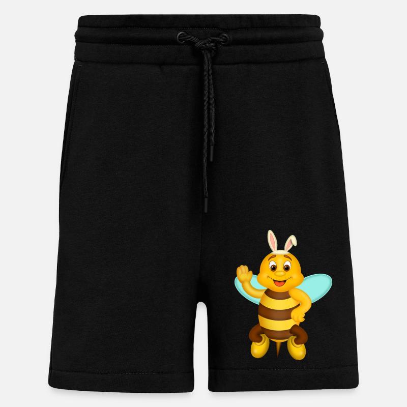 HAPBEE Easter - Shorts - made by SPREAD - SOLID BLACK