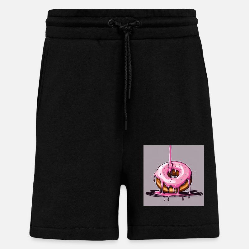 Donut 1 - Shorts - made by SPREAD - SOLID BLACK