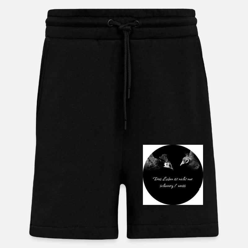 Pfau - Shorts - made by SPREAD - SOLID BLACK