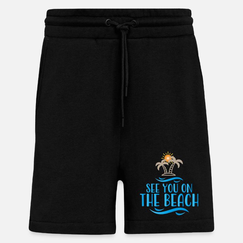 Beach - Shorts - made by SPREAD - SOLID BLACK