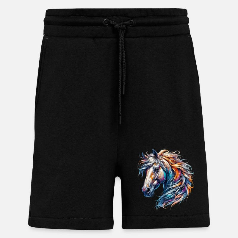 Pferd - Shorts - made by SPREAD - SOLID BLACK
