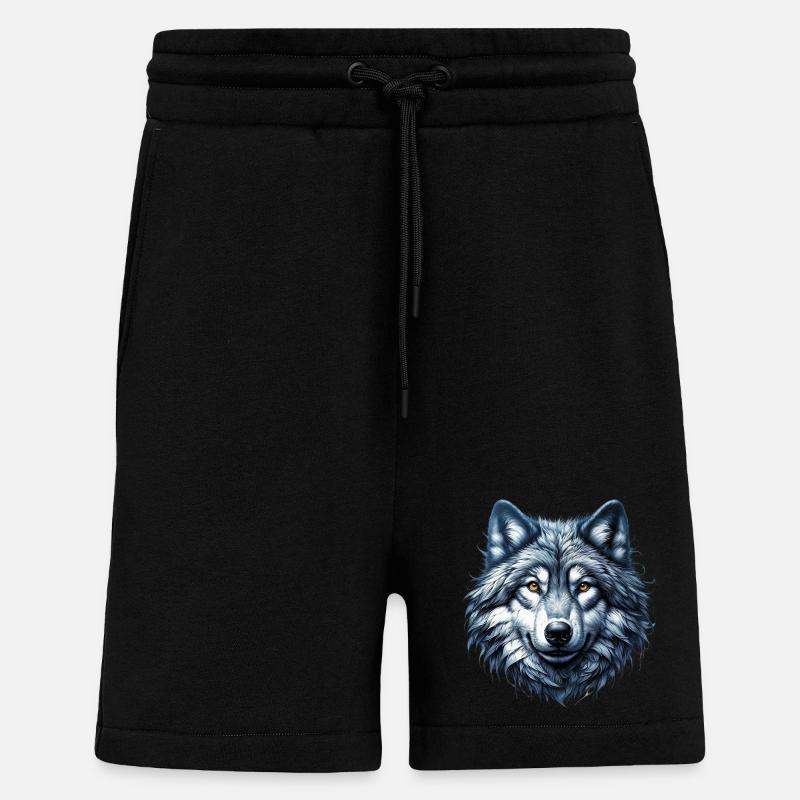 Wolf - Shorts - made by SPREAD - SOLID BLACK