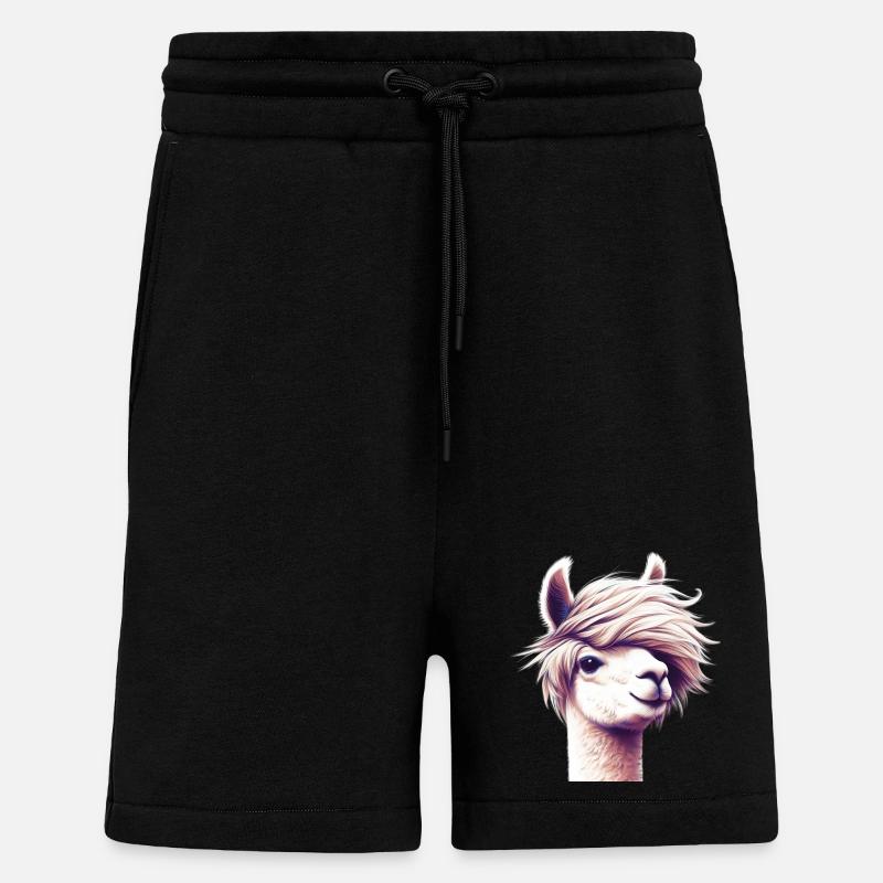 Alpaca - Shorts - made by SPREAD - SOLID BLACK