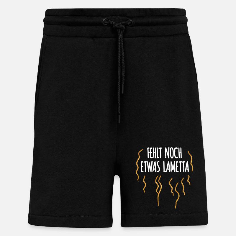 Still missing some tinsel - Shorts - made by SPREAD - SOLID BLACK