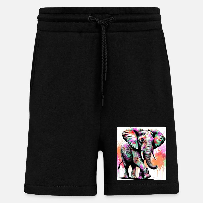 Elefant - Shorts - made by SPREAD - SOLID BLACK