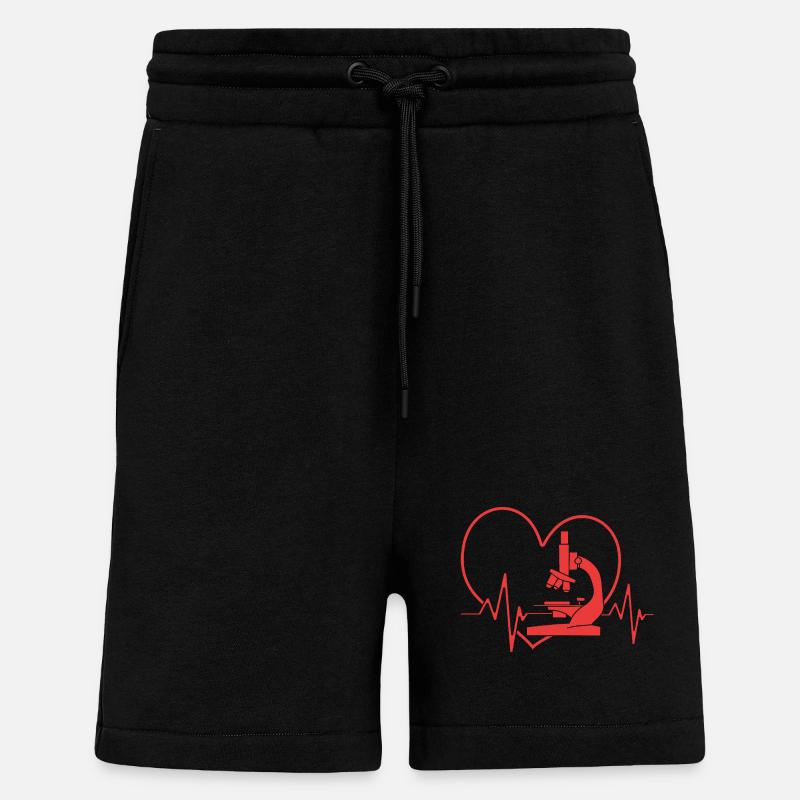Strukturformel Molekül - Shorts - made by SPREAD - SOLID BLACK