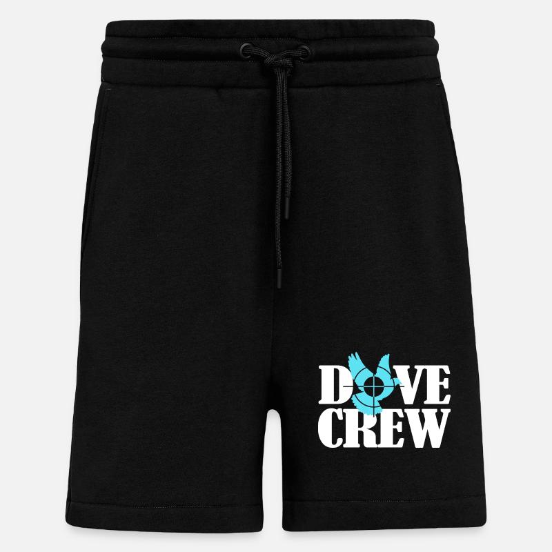 Taube Taubenjagd - Shorts - made by SPREAD - SOLID BLACK