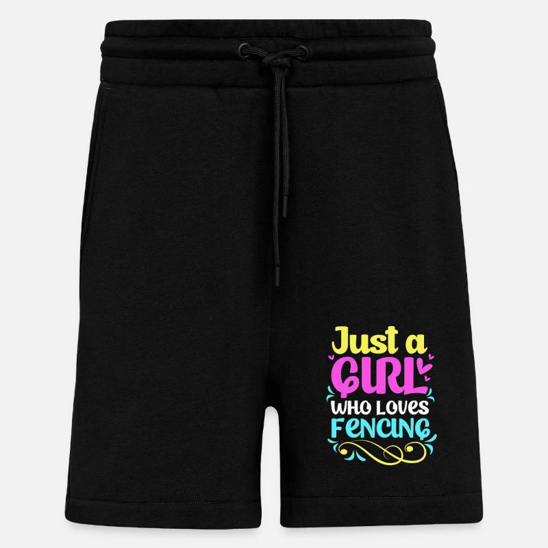 Fechten - Shorts - made by SPREAD - SOLID BLACK