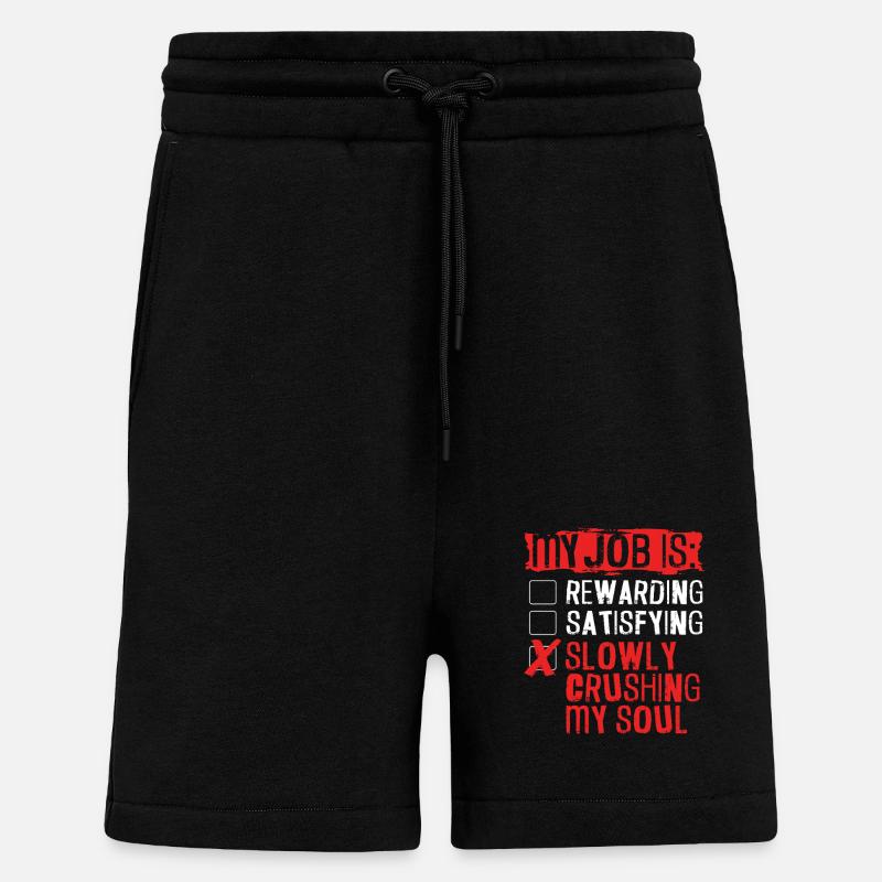 Medizin Programmierer Medizinischer Coder - Shorts - made by SPREAD - SOLID BLACK