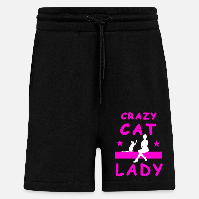 Chat - Short bio décontracté fabriqué en UE - SOLID BLACK