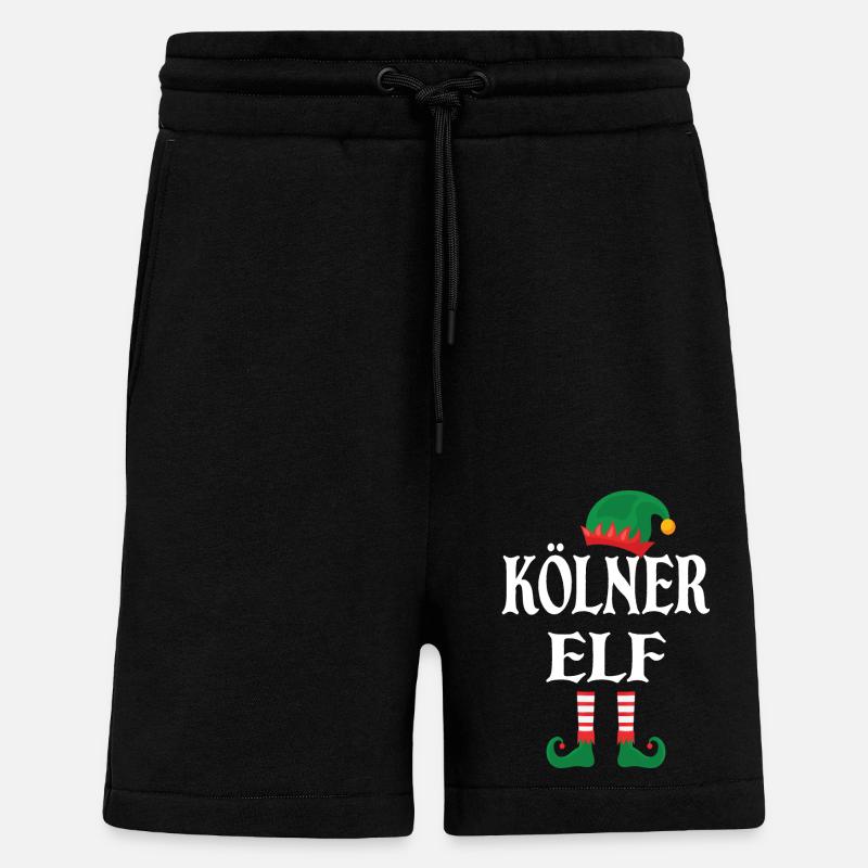 Kölner Elf - Shorts - made by SPREAD - SOLID BLACK