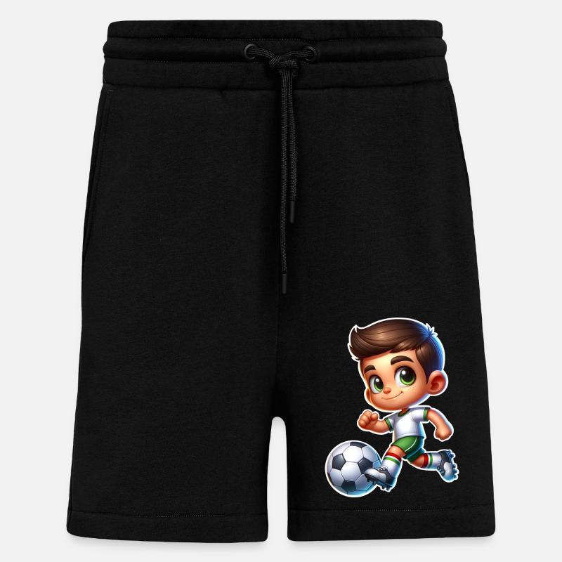 Fußball - Shorts - made by SPREAD - SOLID BLACK