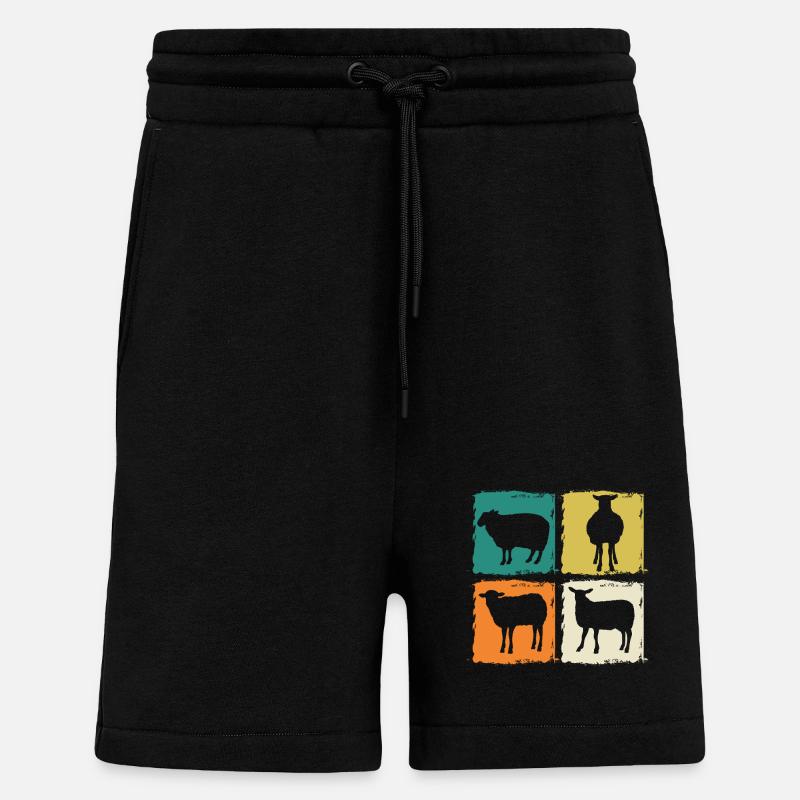 Schäfer Schaf - Shorts - made by SPREAD - SOLID BLACK