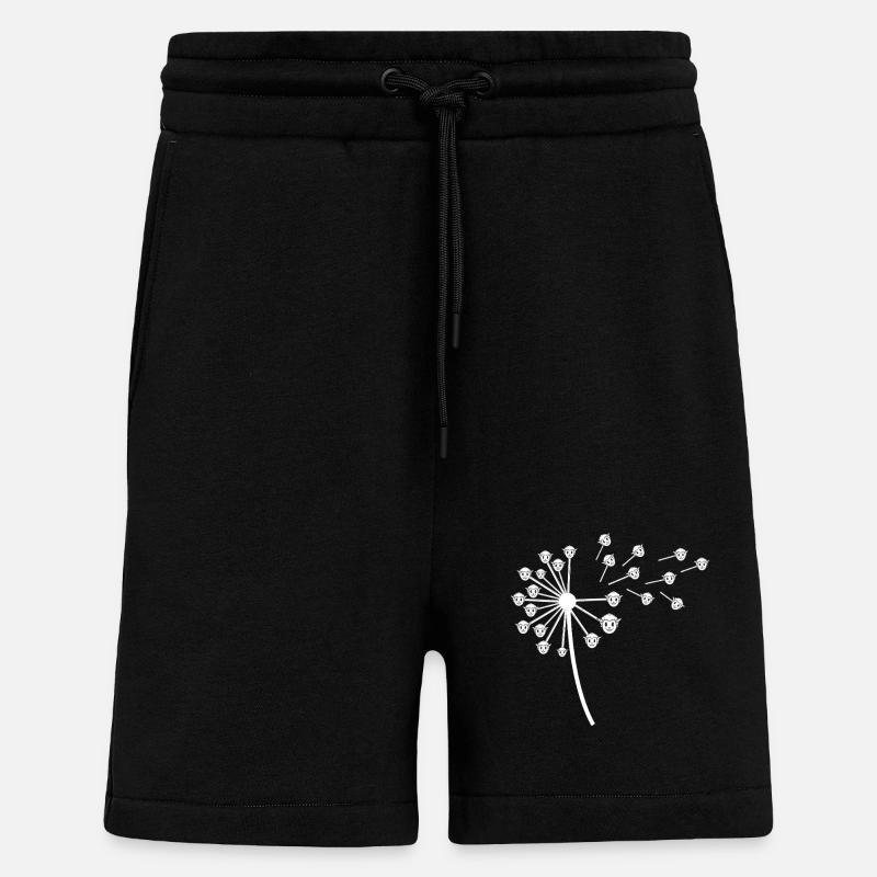 Mouton berger - Short bio décontracté fabriqué en UE - SOLID BLACK
