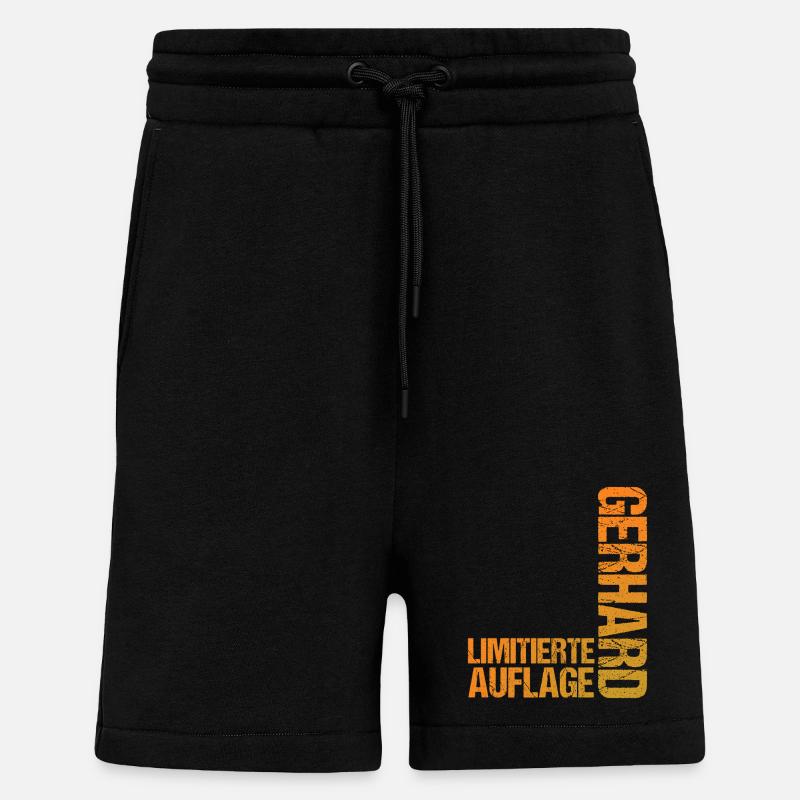 Gerhard - Shorts - made by SPREAD - SOLID BLACK