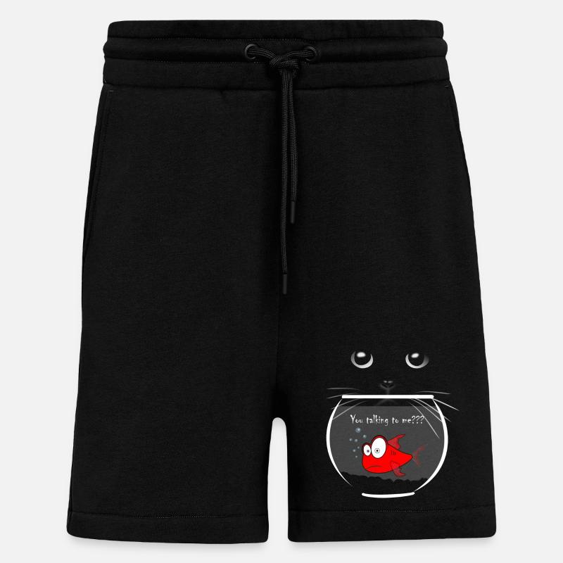 Goldfisch - Shorts - made by SPREAD - SOLID BLACK