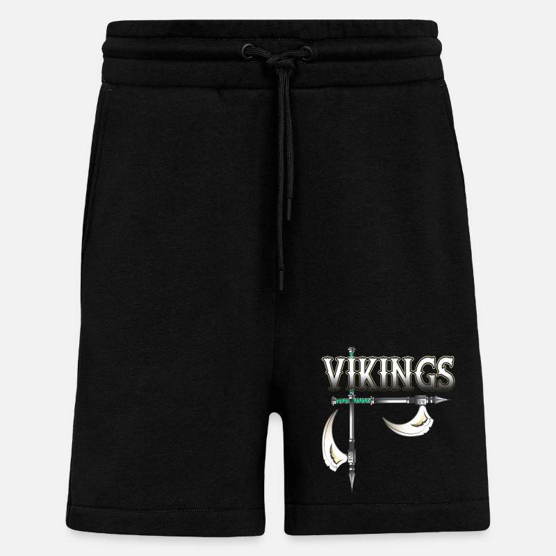 Wikinger Krieger - Shorts - made by SPREAD - SOLID BLACK